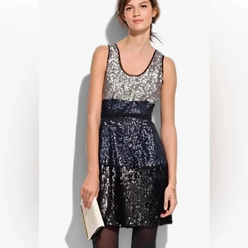Madewell Sequin mini party dress size 10
